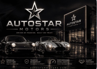AutoStar Motors premium dealership poster